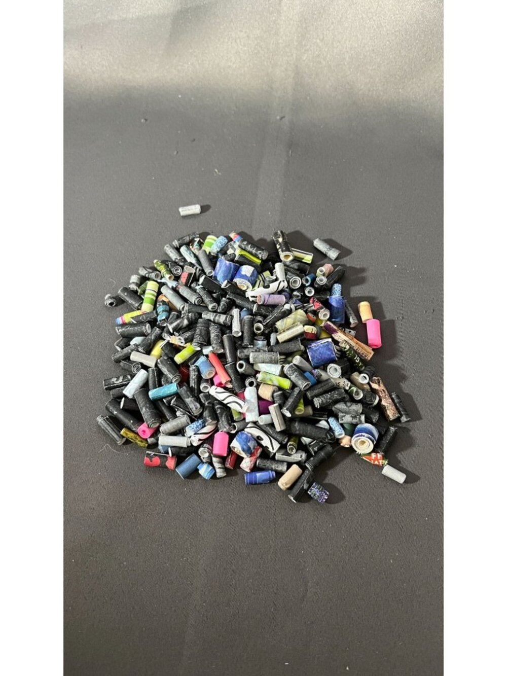 Handmade Recycled Paper Beads Mixed Colors & Patterns Bulk Lot